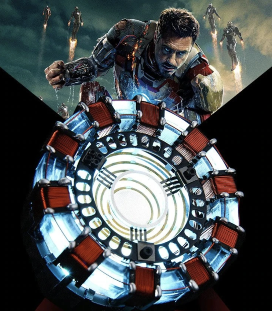 Iron Man Arc Reactor Remote Light DIY Kit with Display Box