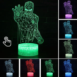 IRON MAN Illusion LED Light Lamp