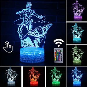 IRON MAN Illusion LED Light Lamp