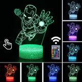 IRON MAN Illusion LED Light Lamp