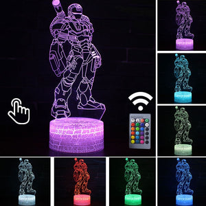 IRON MAN Illusion LED Light Lamp