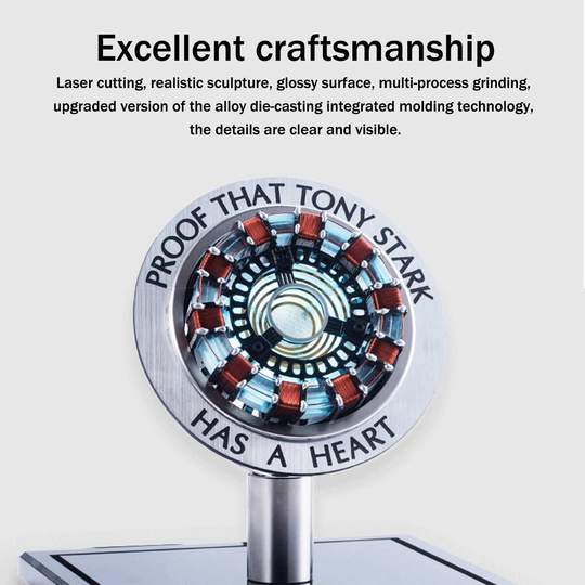 Iron Man Arc Reactor Remote Light DIY Kit with Display Box