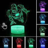 IRON MAN Illusion LED Light Lamp