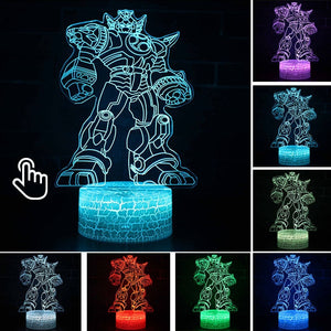 IRON MAN Illusion LED Light Lamp