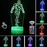 IRON MAN Illusion LED Light Lamp