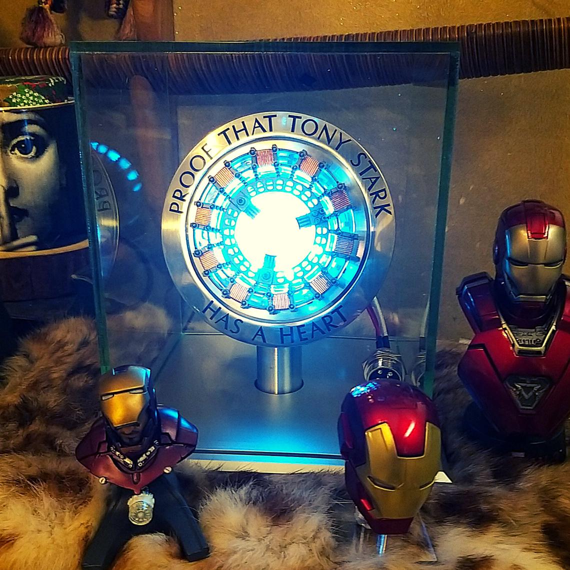 DIY Gesteuert Licht LED Licht FÜR 1:1 Iron Man Tony stark