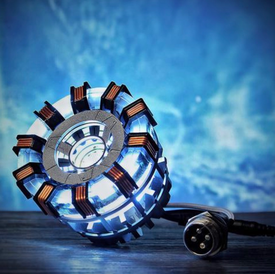 Iron Man Arc Reactor Remote Light DIY Kit with Display Box
